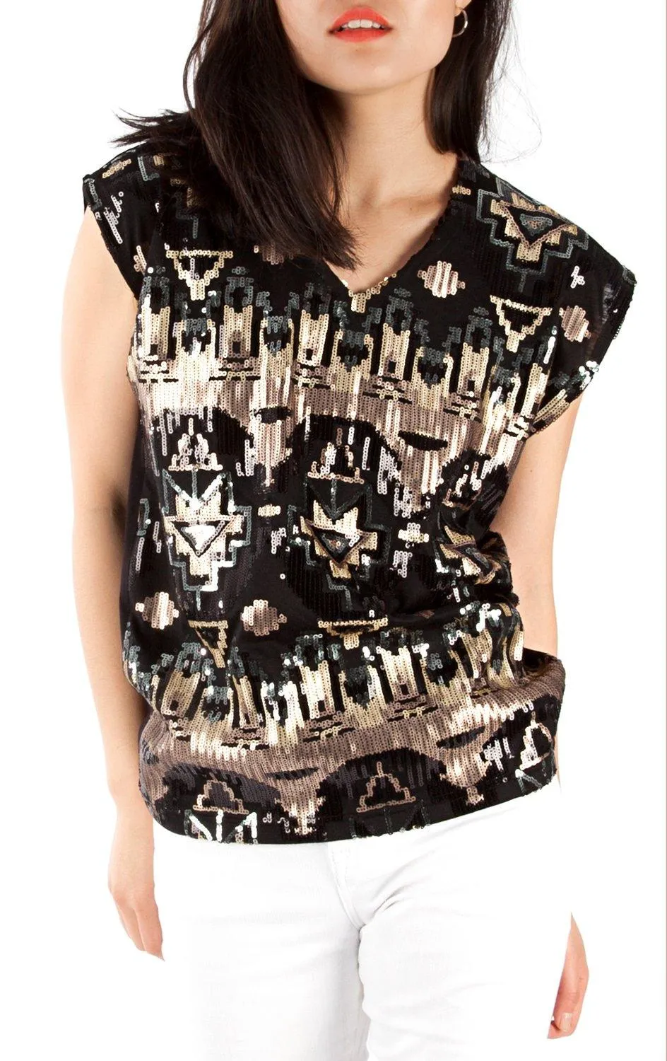 3880 // BOBBIE V-Neck Top