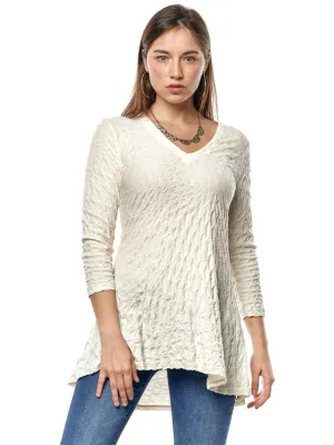 "Honey" Jacquard Knit  Leyton Tunic