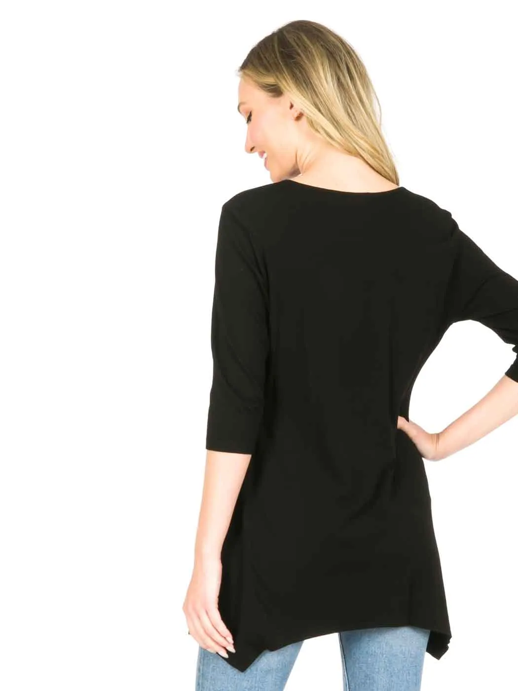 Tianello TENCEL™ "Whisper" Knit "Asbury" Tunic