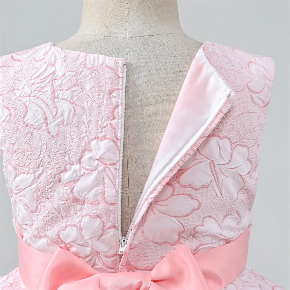 WA0161 2 to 7 Years Yoliyolei Layers Winter Dresses Jacket Coats Clothes for Toddler Baby Girls Kids Clothing 2 3 4 5 6 7 Years with Small Bag
